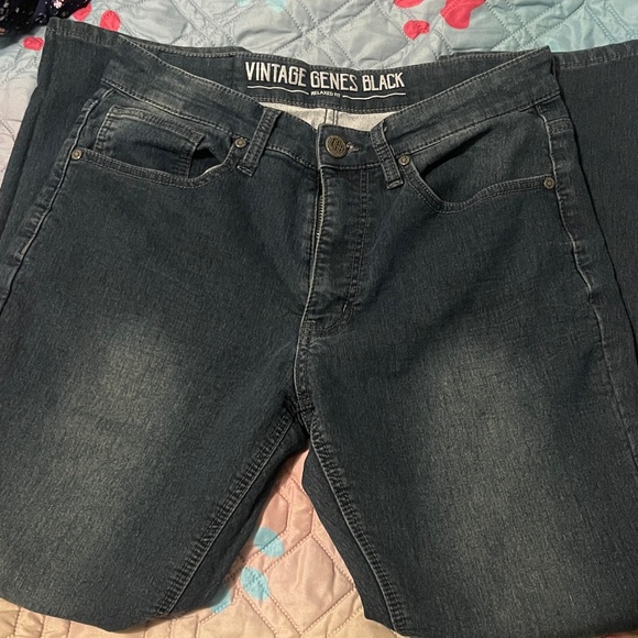 #30 - Men's Straight Fit Blue Jeans - Picture 3 of 3